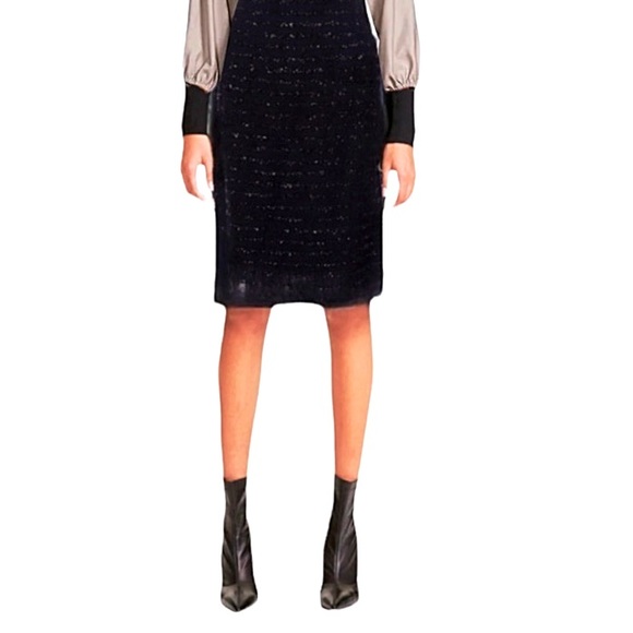 Aliette Black Skirt with Glitter - Picture 1 of 3